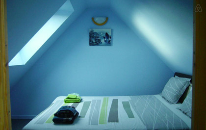 Chambre bleue